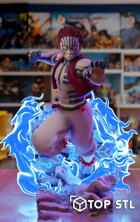 Akaza from Demon Slayer STL – Akaza from Demon Slayer 3D printed figure