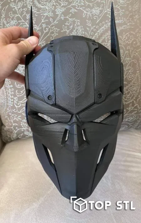 Batman Helmet 3D Print – Batman Helmet 3D printed cosplay model