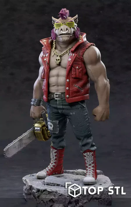 Bebop TMNT 3D Print – Bebop TMNT 3D printed figure