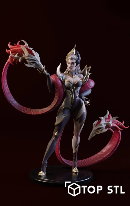 Coven Evelynn STL – Coven Evelynn 3D printed figure