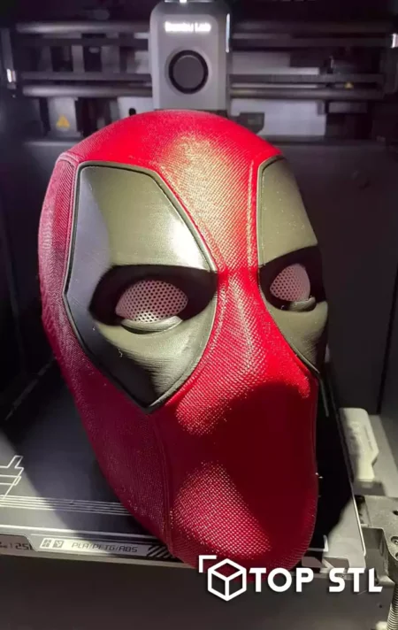 Deadpool Helmet 3D Print – Deadpool Helmet 3D printed cosplay model
