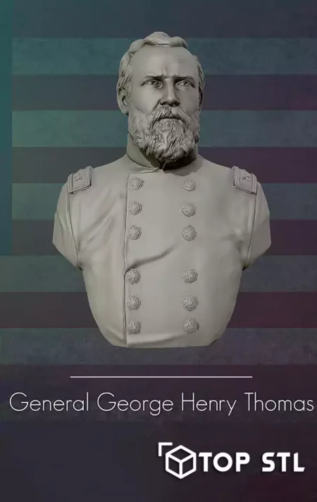 George Henry Thomas 3D Print – George Henry Thomas 3D printed figure