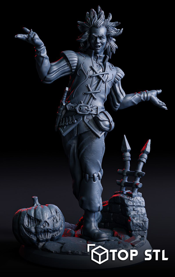 Ghostly Prankster STL – Ghostly Prankster 3D printed figure