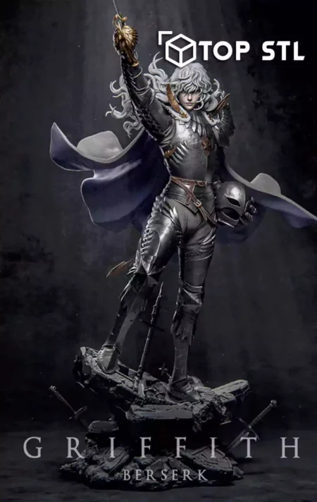 Griffith Berserk 3D Print – Griffith Berserk 3D printed figure