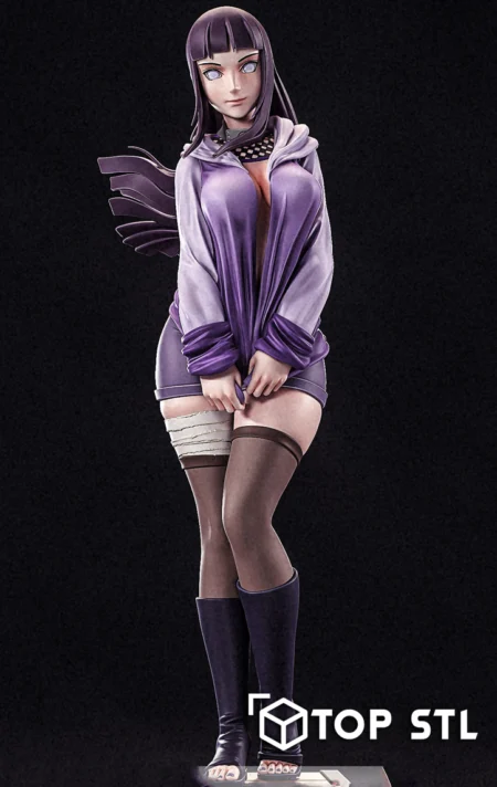 Hinata Hyuga STL – Hinata Hyuga 3D printed figure