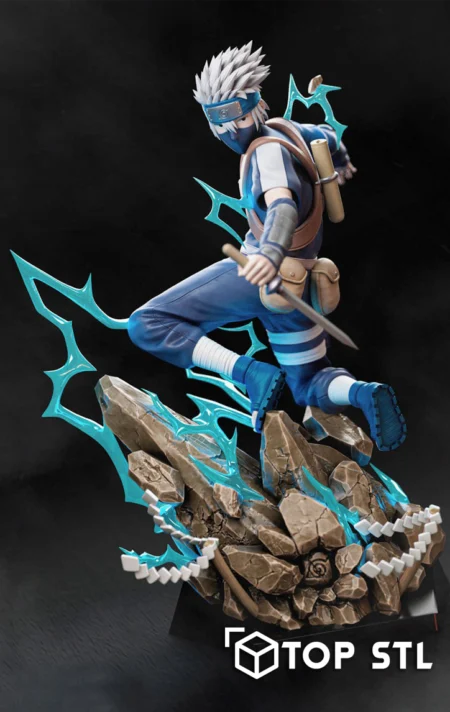 Kakashi Diorama 3D Print – Kakashi Diorama 3D printed diorama