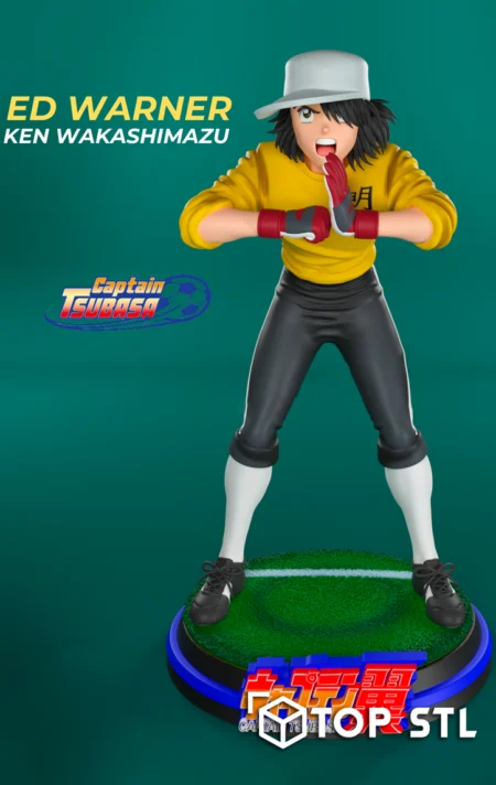 Ken Wakashimazu STL – Ken Wakashimazu 3D printed figure