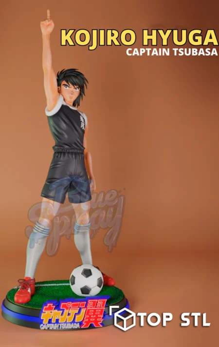 Kojiro Hyuga STL – Kojiro Hyuga 3D printed figure