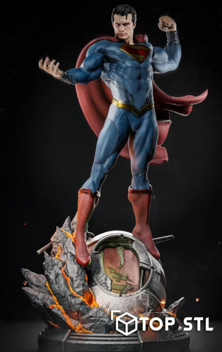 Superman 3D Print – Superman 3D printed figure