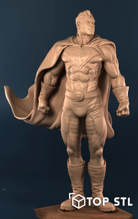 Superman Red Son STL – Superman Red Son 3D printed figure