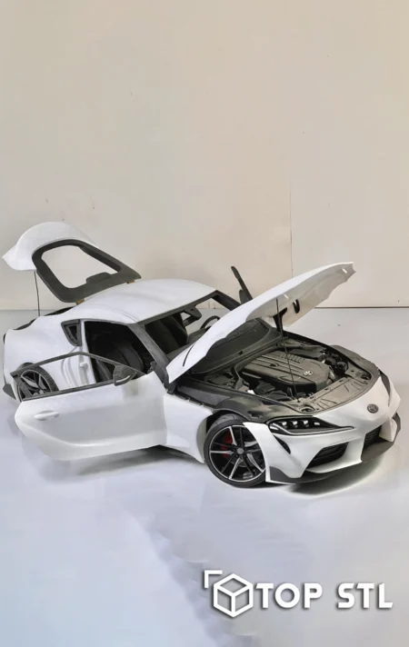 Toyota GR Supra Scale STL – Toyota GR Supra Scale 3D printed scale model