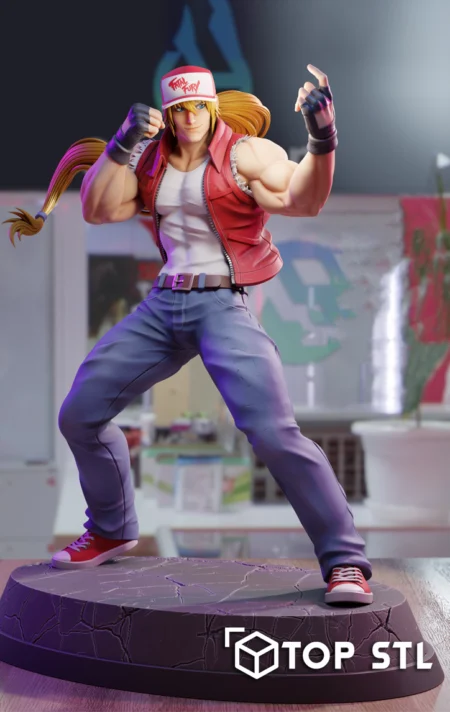 Terry Bogard The King of Fighters STL – Terry Bogard The King of Fighters 3D printed figure