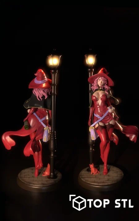 Vanessa Enoteca Black Clover STL – Vanessa Enoteca Black Clover 3D printed figure